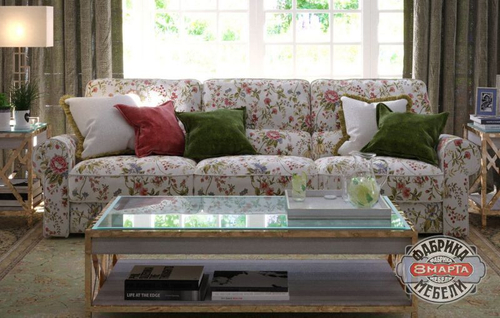 прямой диван Скарлетт-классик