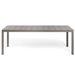 Стол металлический Rio Alu 210 Fix, 210х85 см, тортора