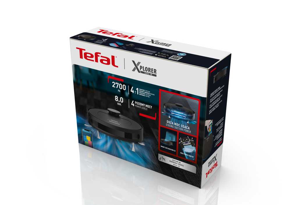 Робот-пылесос Tefal X-plorer Serie 75 RG7675WH