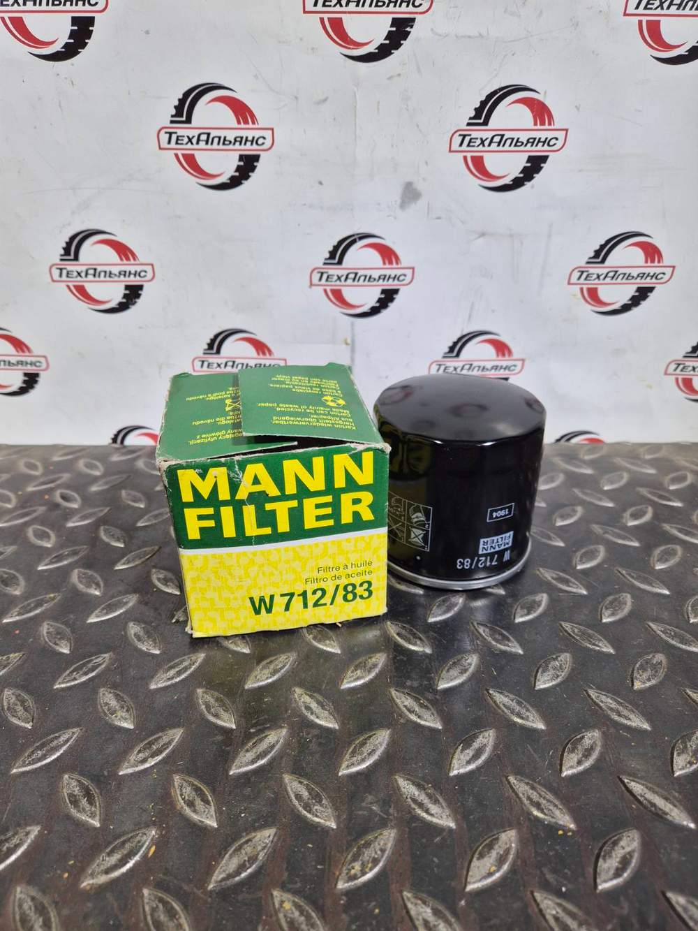 Фильтр масляный Mann W712/83