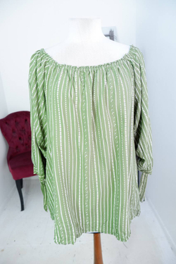 Блузка с летним вайбом, визуально 52/54 размер