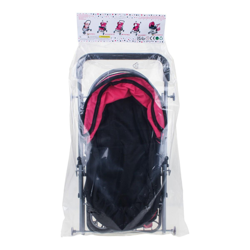 Коляска для кукол лежачая 72*36*15,5 см. пакет FL8127升级版