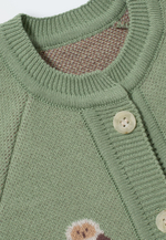 7055-338 Комбинезон вязаный (совы)