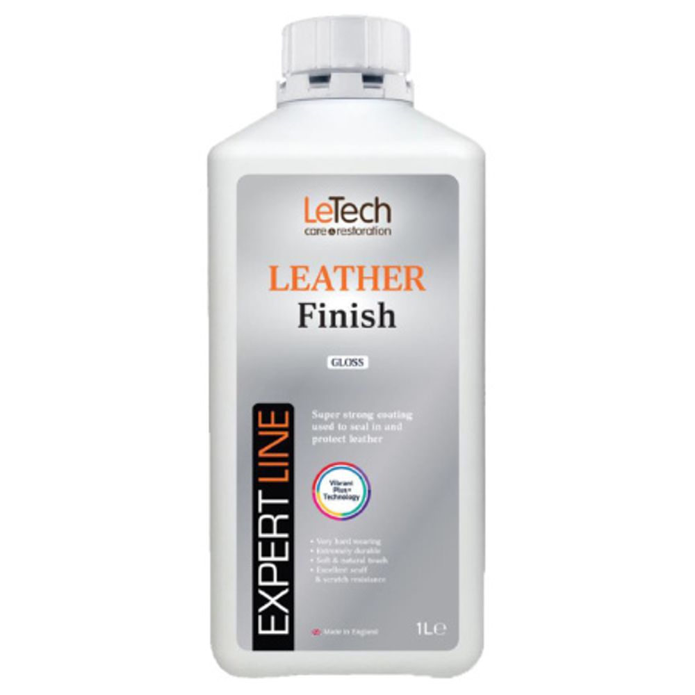 LeTech Expert Line Защитный лак для кожи Глянцевый (Leather Finish Gloss) 1л