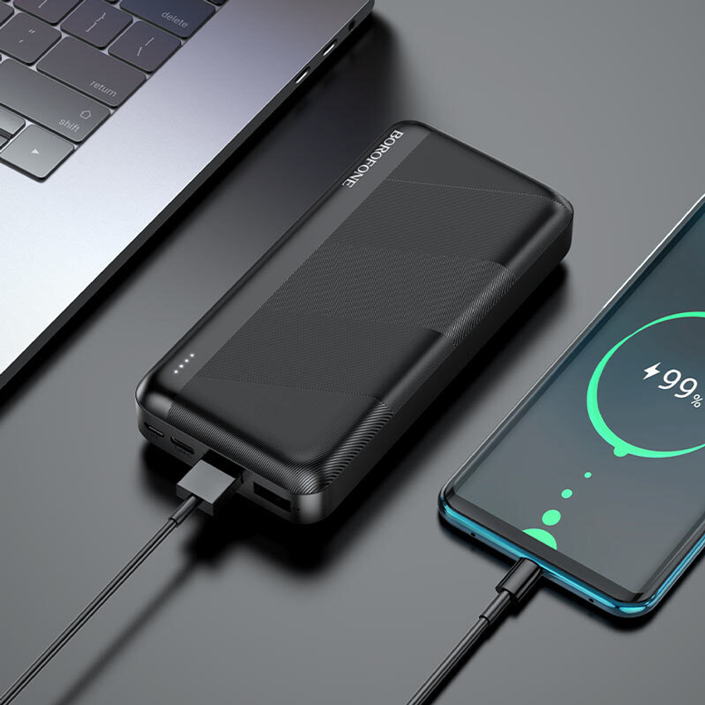 Портативный аккумулятор 30000 mAh BJ27B Borofone black