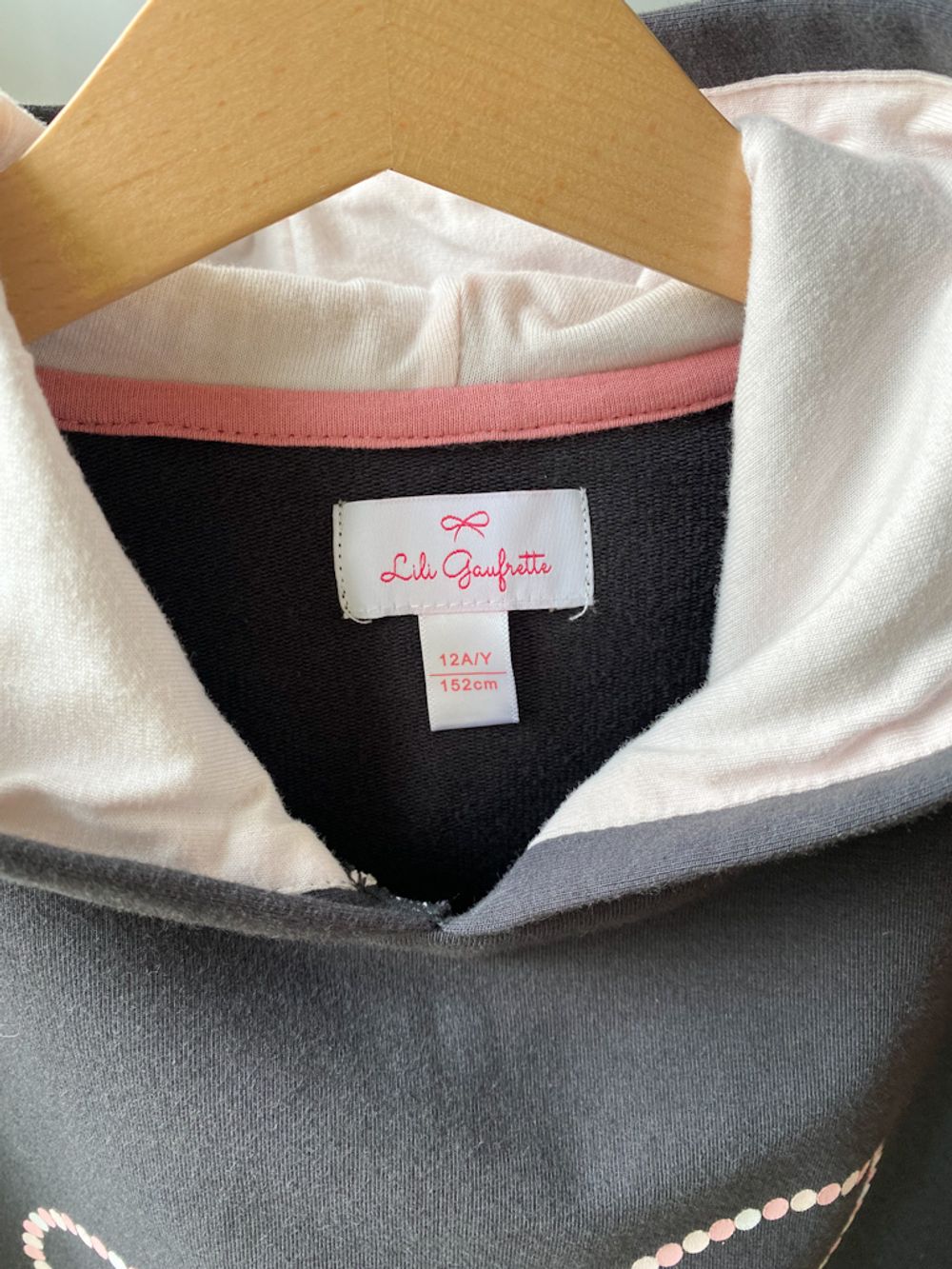 Хлопковая толстовка Lili Gaufrette, 152
