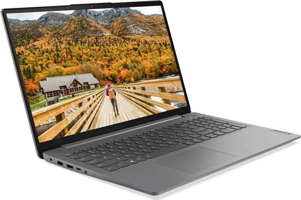 Ноутбук Lenovo IdeaPad 3 Gen 6, 15.6&amp;quot; (1920x1080) IPS/AMD Ryzen 3 5300U/4ГБ DDR4/1ТБ HDD/Radeon Graphics/Без ОС, серый [82KU009XRK]