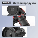 12В Угловая шлифовальная машина NANWEI Мини диаметр диска 76мм резка и шлифовка металла 12000-19500 об/мин