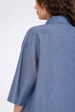 Блузка (рубашка) Тимьян-4 Виотекс СИНИЙ