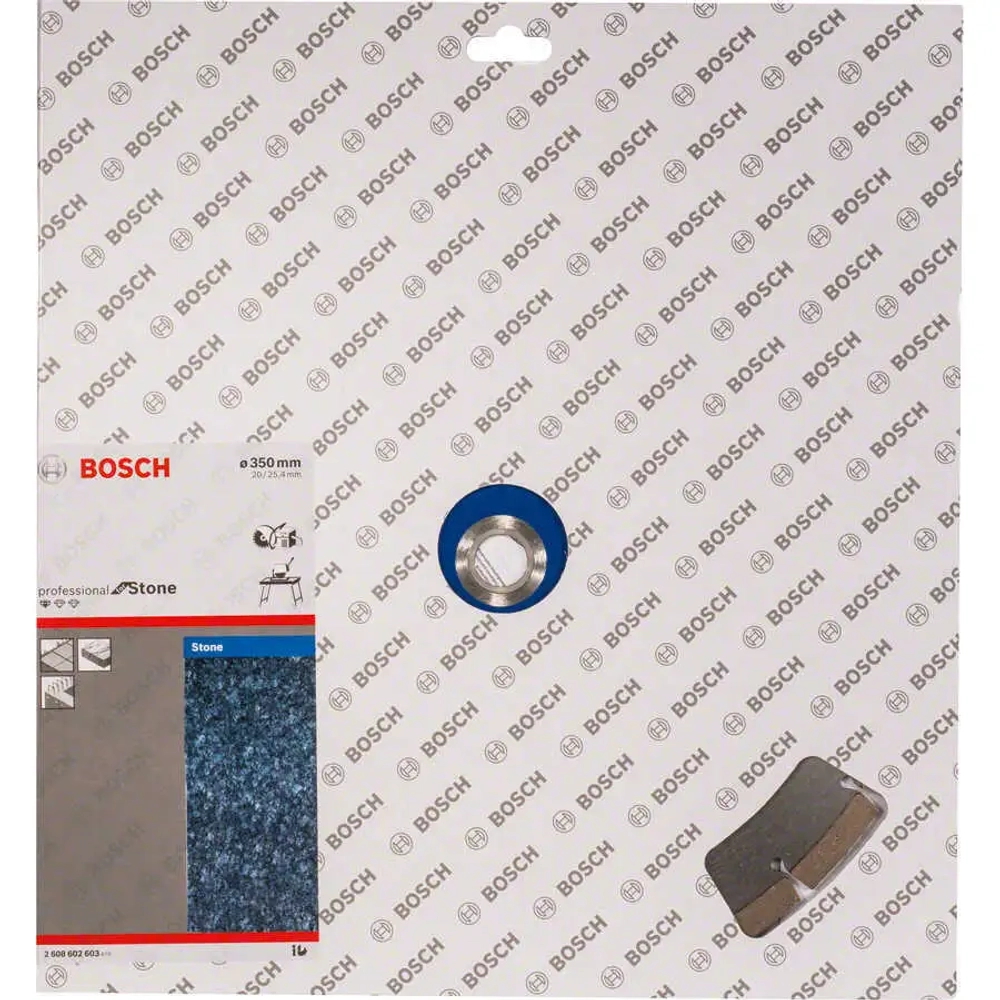 Алмазный отрезной круг Standard for Stone 350-20/25,4 BOSCH 2608602603