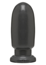 Анальный стимулятор Shell Shock Large - 21,6 см. (Цвет: серый)