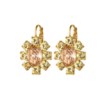 Серьги Dyrberg Kern VALENTINA SG PEACH / GOLDEN 420040 G/BR