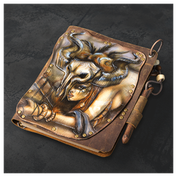 Кожаный ежедневник «Шаманка»