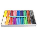 Пластилин 18 цветов Луч Фантазия, восковой, 315гр, со стеком, картон.упак.