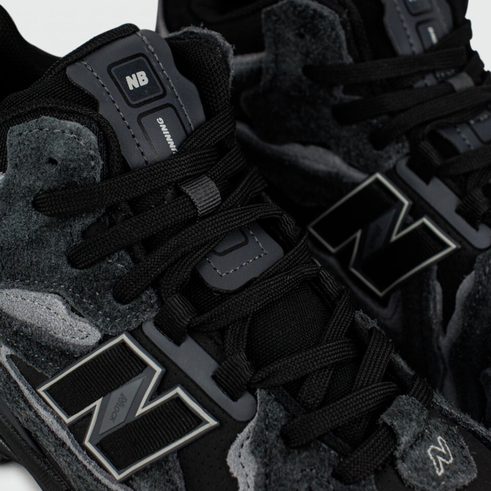 кроссовки New Balance 1906D Mid Black / Grey Suede Winter