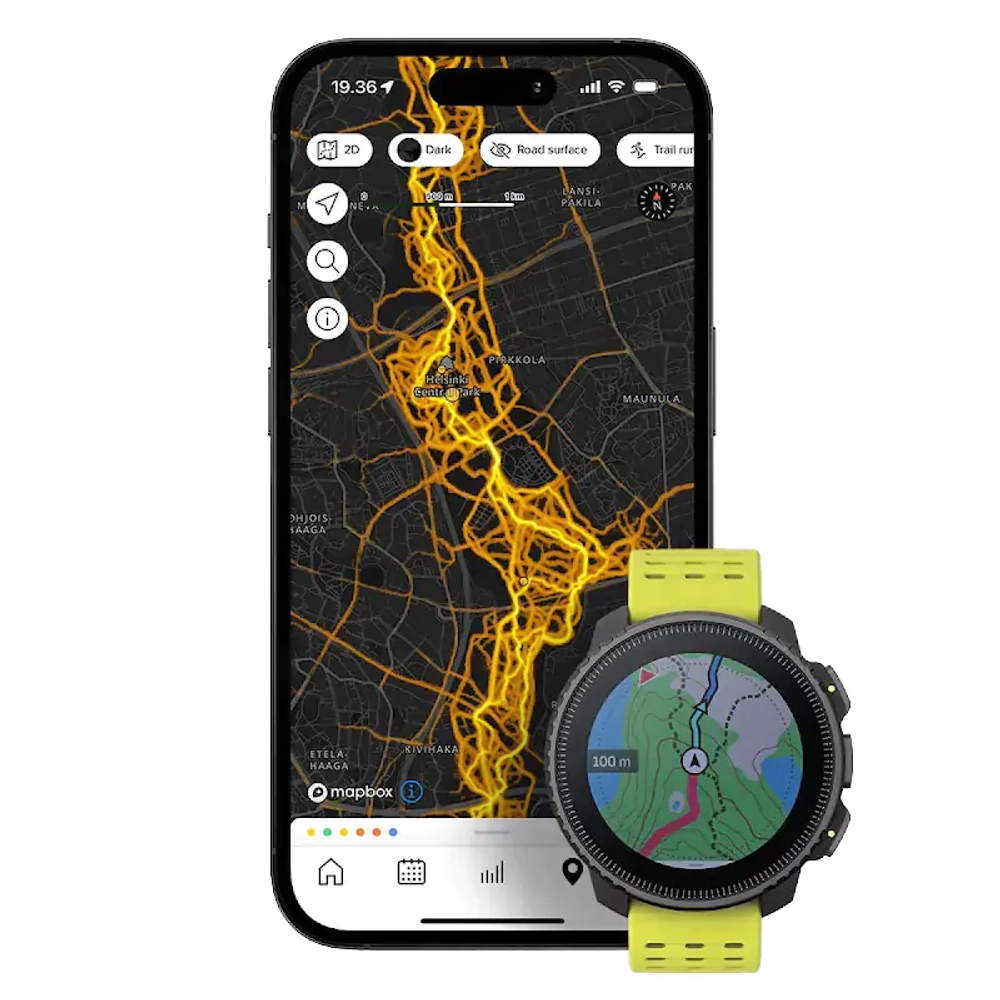 Suunto VERTICAL Black Lime смарт часы SS050864000