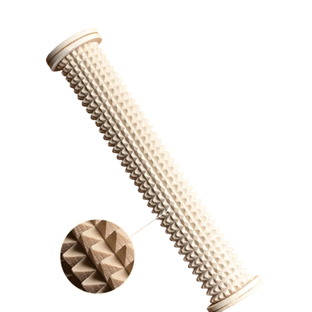 Массажер деревянный Игольчатый валик Lavka