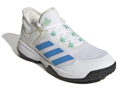 детские Кроссовки теннисные Adidas Ubersonic 4 K - cloud white/pulse blue/core black