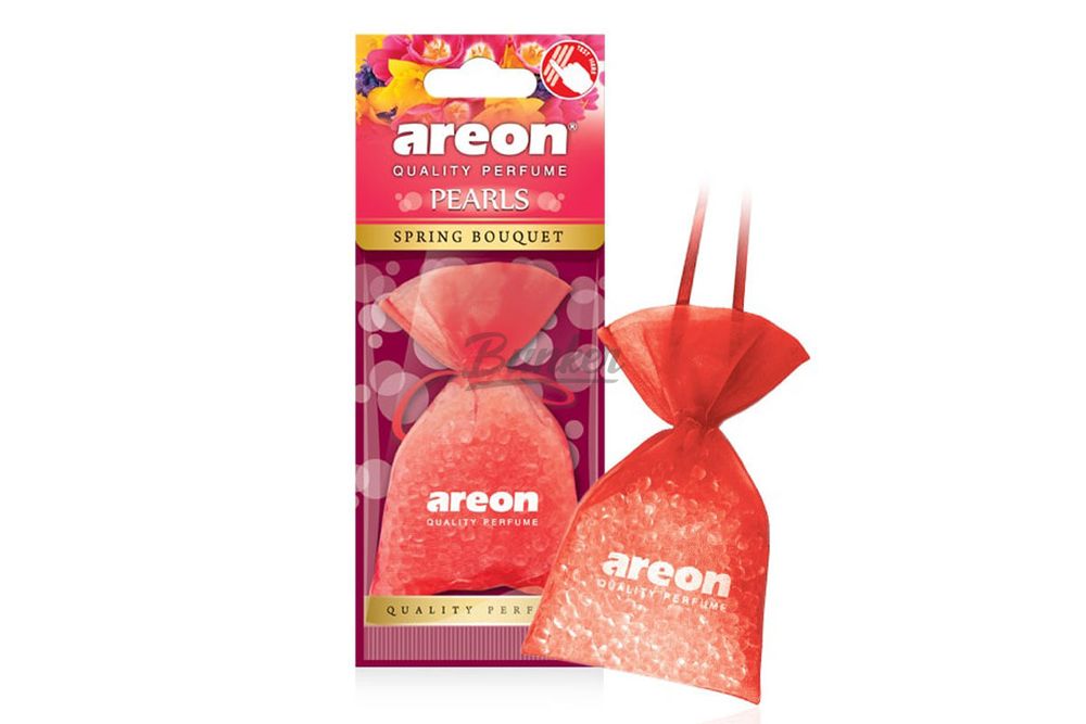 Ароматизатор для автомобиля AREON &quot;PEARLS&quot; Цветочный букет (SPRING BOUQUET)