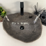 Раковина из речного камня RS-64915 56*44*15 0862