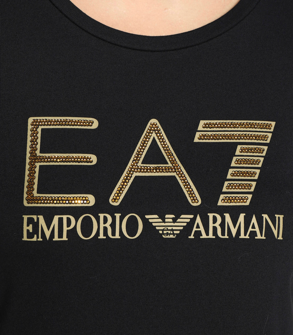 футболка EA7 - черный(6LTT38 TJFJZ)