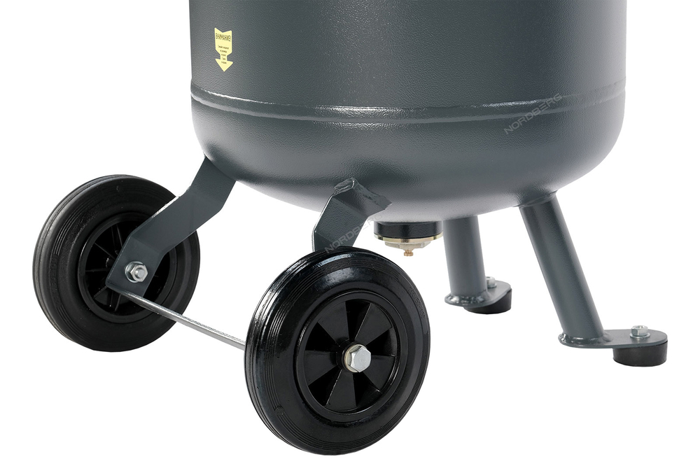 NORDBERG (NCPV100/420) Компрессор вертикальный поршневой с ременной передачей 380В, ресивер 100л, 420л/мин