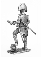 Оловянный солдатик Офицер шведского гренадерского полка 1808-17 год.