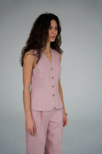 Жилет Мари изо льна 100%