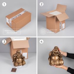 Статуэтка Хотей №22 Бронза