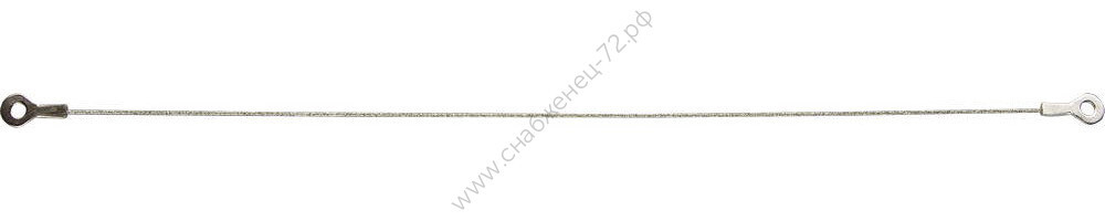 ЗУБР 300 мм, Р60, алмазное напыление, Полотно-струна (33399-300-60)