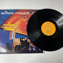 Винтажная виниловая пластинка LP Maynard Ferguson A Message From Newport (Spain 1977)