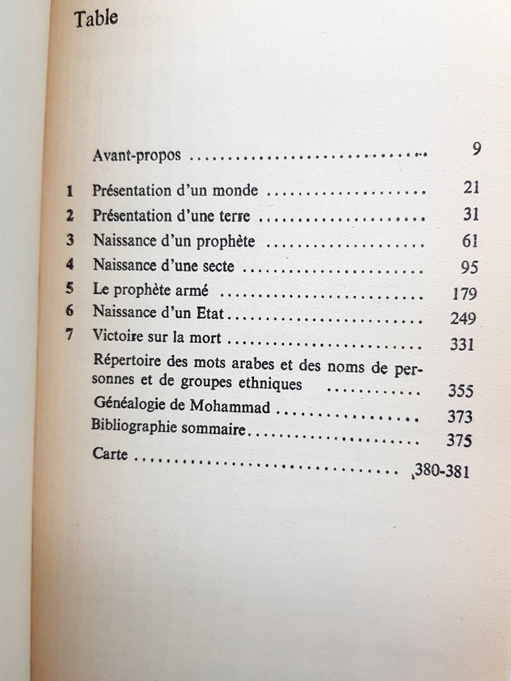 "Mahomet (Магомет)". Maxime Rodinson (Максим Родинсон) 1961 г.