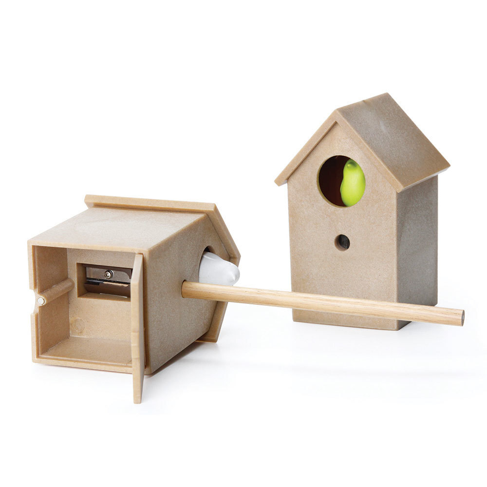 Точилка cuckoo дерево-зелёный