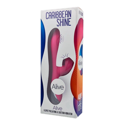 Alive Caribbean Shine кролик-пульсатор с вакуумным стимулятором