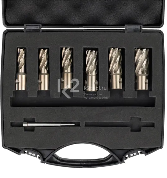 Набор корончатых свёрл LENZ LZHS-01