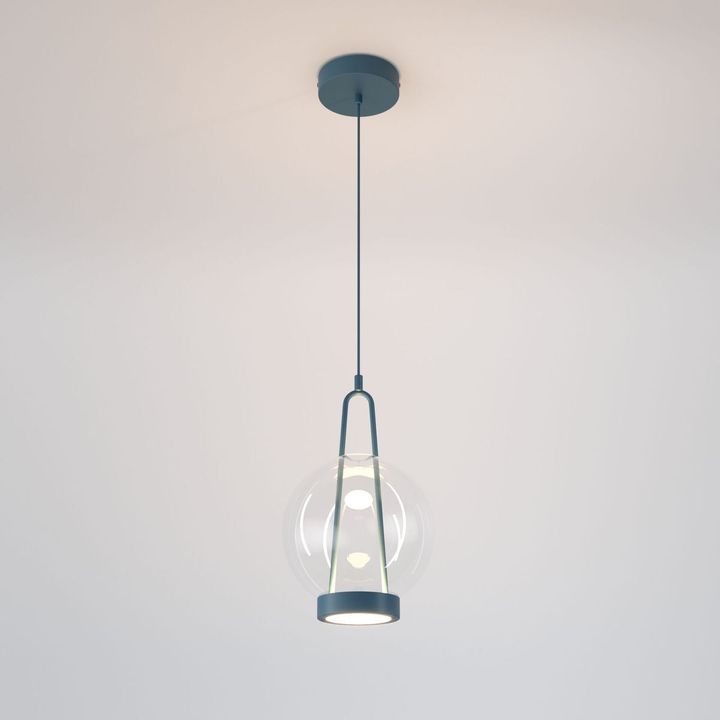 Подвесной светодиодный светильник Eurosvet Frasco 50267/1 LED синий