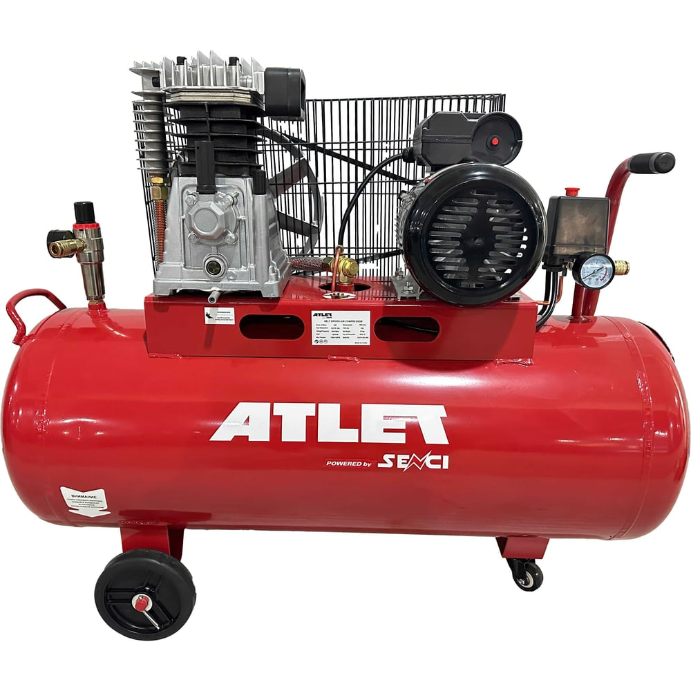 Поршневой масляный Компрессор (100 л, 10 бар, 300 л/мин) ATLET SC270-100L