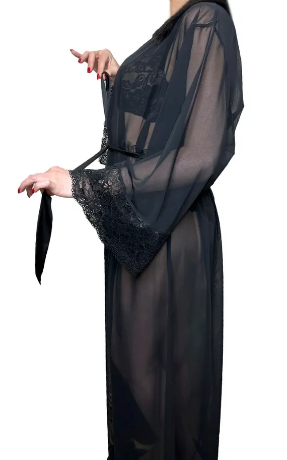 FLORANCE BLACK Пеньюар женский