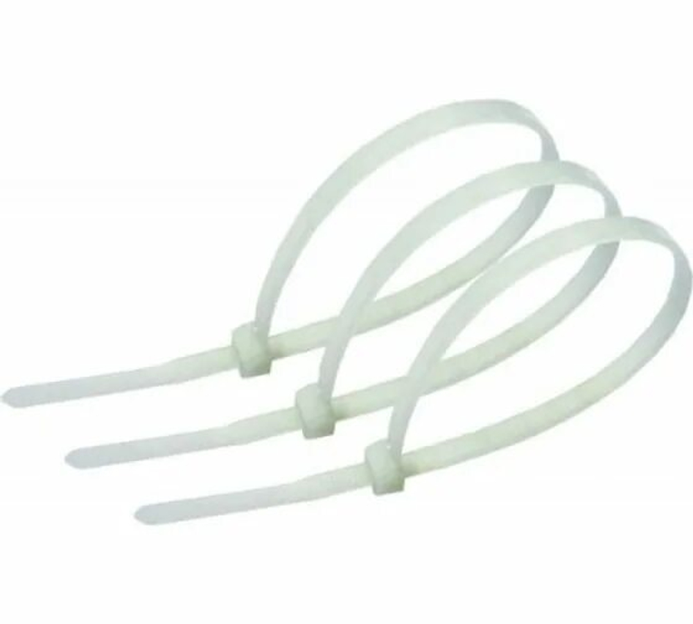 Хомут нейлоновый 2,5-200 БЕЛЫЙ