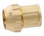 ПНД Муфта ЛАТУН Ф32 х 1" Г. ViEiR (50/5шт)