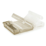 Сушка для посуды Раздвижная молочно-кофейный