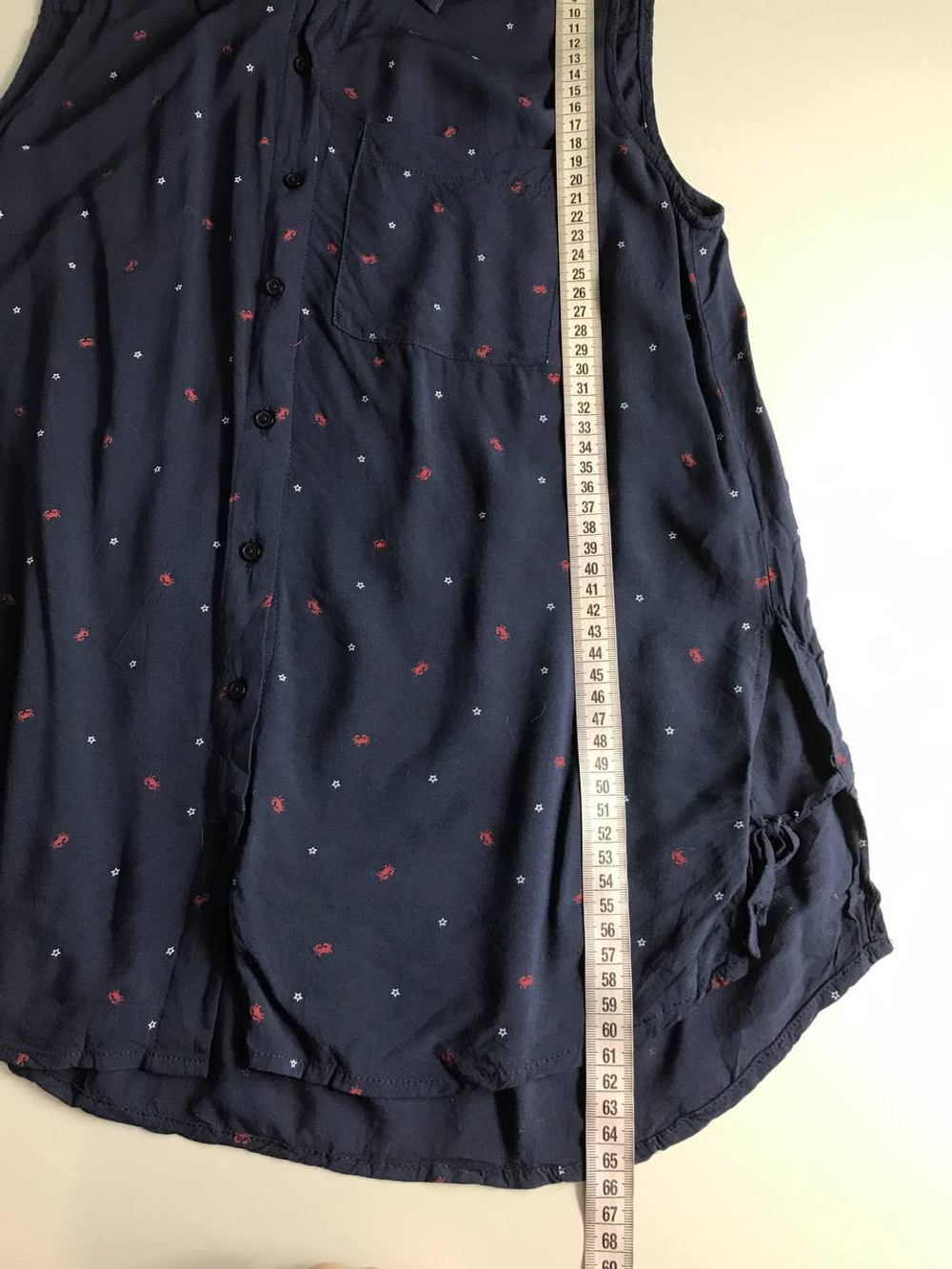 Блузка Reserved легкая и модная, маркировка 36, визуально на 42 размер