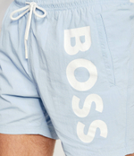 Шорты для плавания Octopus BOSS BLACK - голубой(50515296)