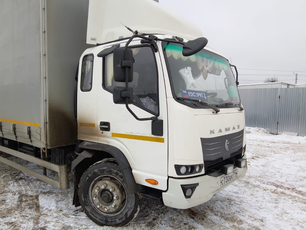 РусТрак 4389* на шасси КамАЗ 43082 4x2 Бортовой (Евроборт) 4389F1 (Евроборт, Дизельный, 3,8 л, 166 л