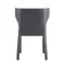 Стул Karl, серая экокожа