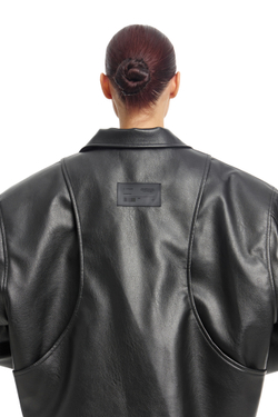 Кожаная куртка URBAN Black