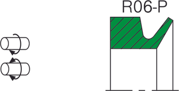 Уплотнение вращательного соединения (роторное) R06-R (360x390x25)