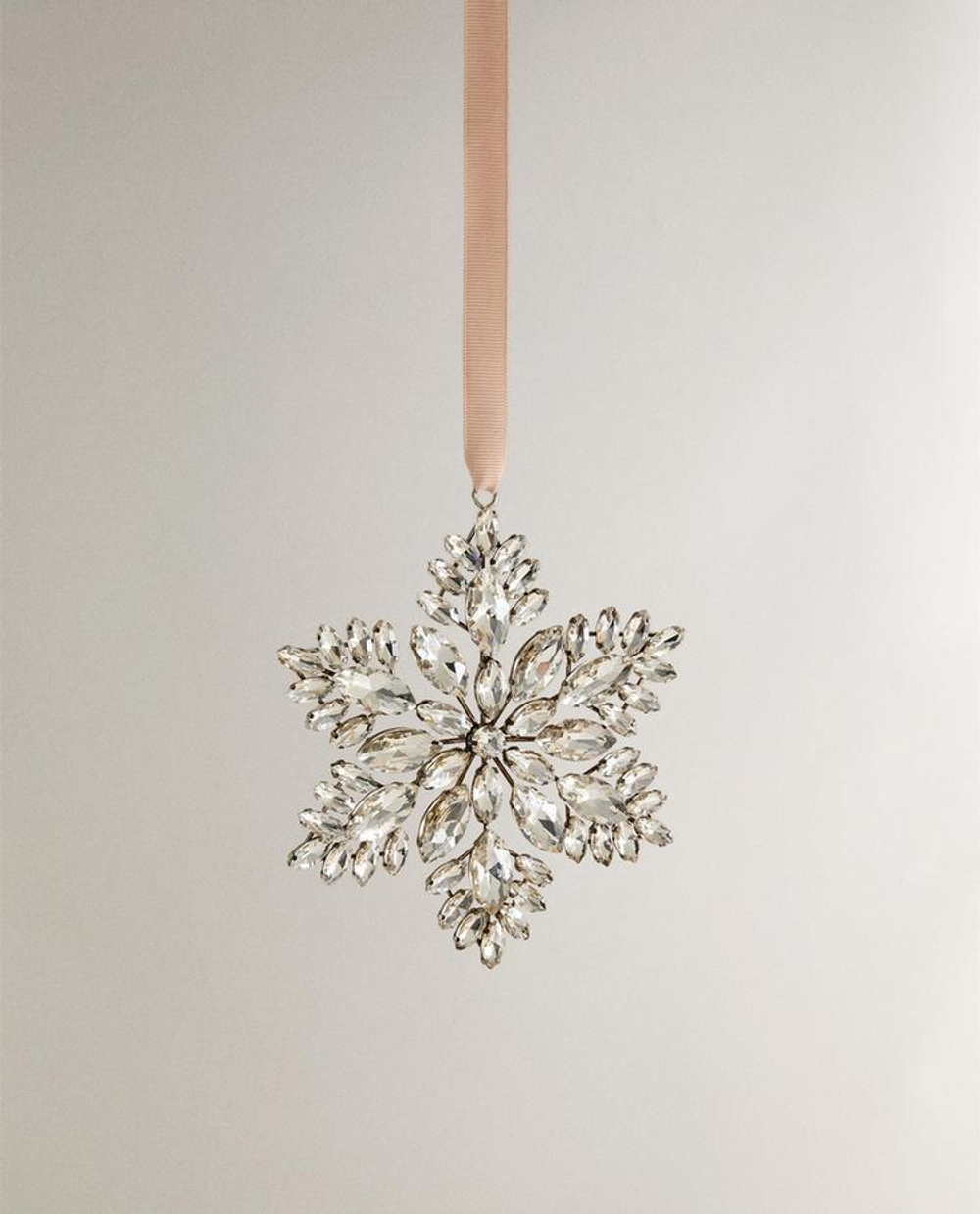 ZARA HOME ЕЛОЧНОЕ УКРАШЕНИЕ «ЗВЕЗДА», ПРОЗРАЧНЫЙ