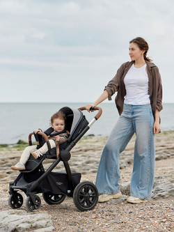 Детская коляска Happy Baby Mommer Pro 2 в 1 Black