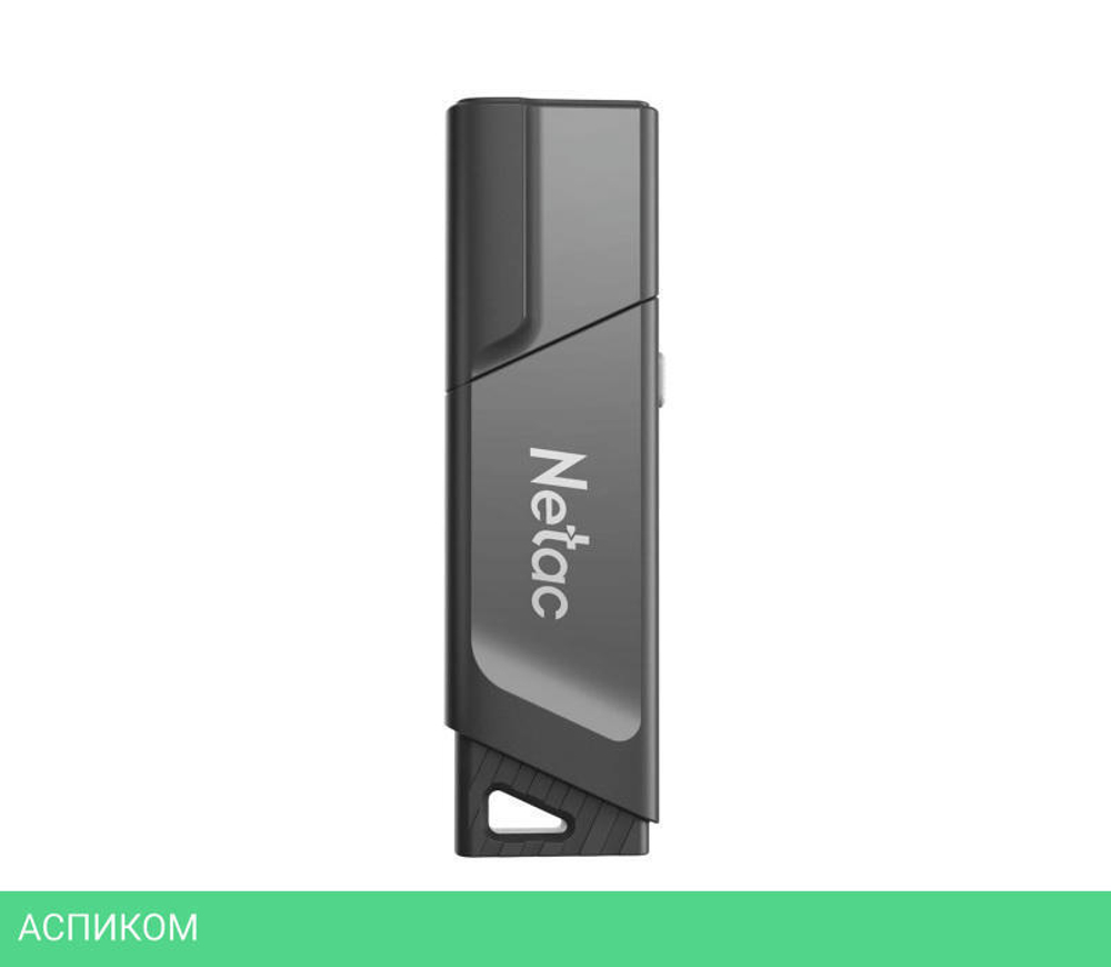 USB Flash-накопитель Netac U336 32GB черный (NT03U336S-032G-30BK)